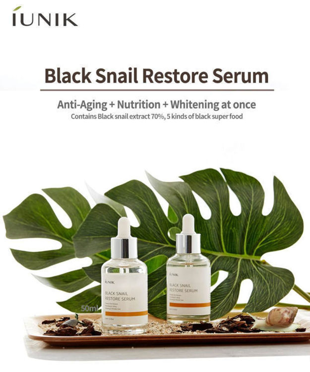 Picture of IUNIK Black Snail Restore Serum 50ml