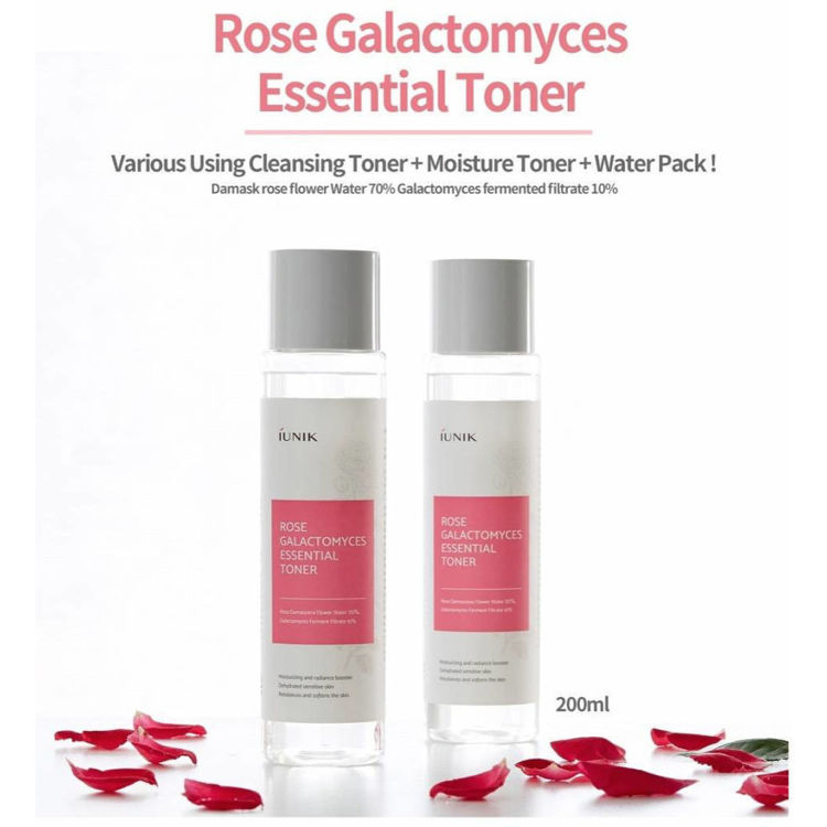 Picture of IUNIK Rose Galactomyces Essential Toner 200ml