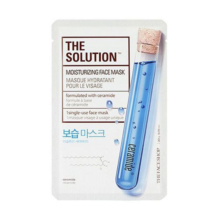 Picture of THE FACE SHOP  The Solution Moisturizing  Mask Sheet 20g