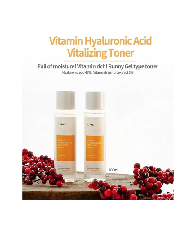 Picture of IUNIK Vitamin Hyaluronic Acid Vitalizing Toner 200ml