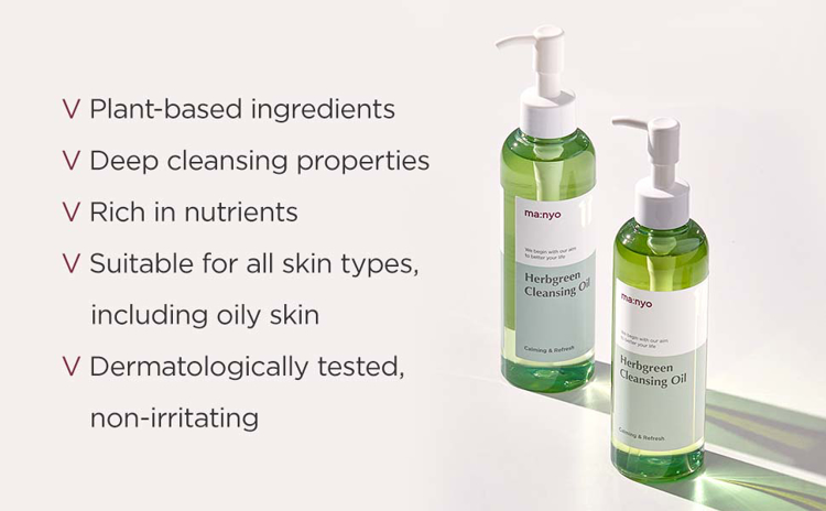 Picture of Ma:nyo Herbgreen Cleansing Oil 200ml