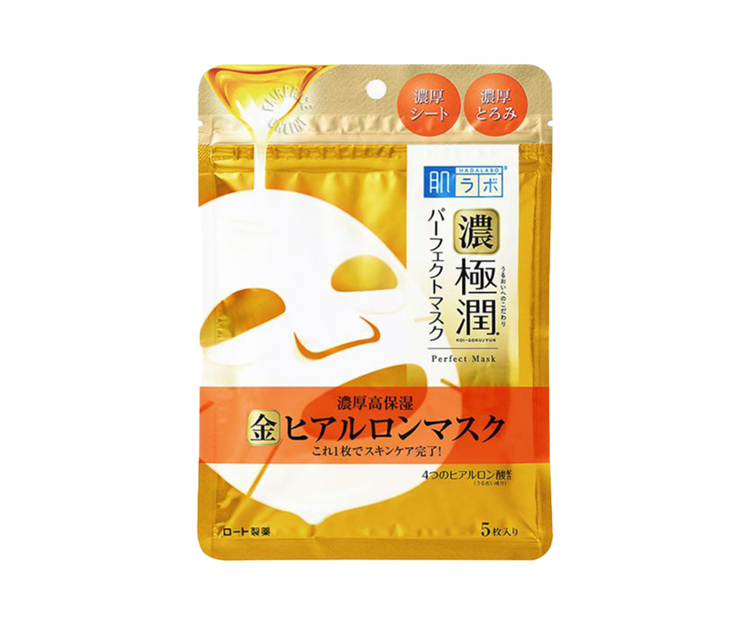 Picture of Rohto Mentholatum Hada Labo Koi-Gokujyun Perfect Mask 5pcs